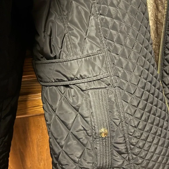 Michael Kors Black Quilted Jacket - Picture 3 of 9
